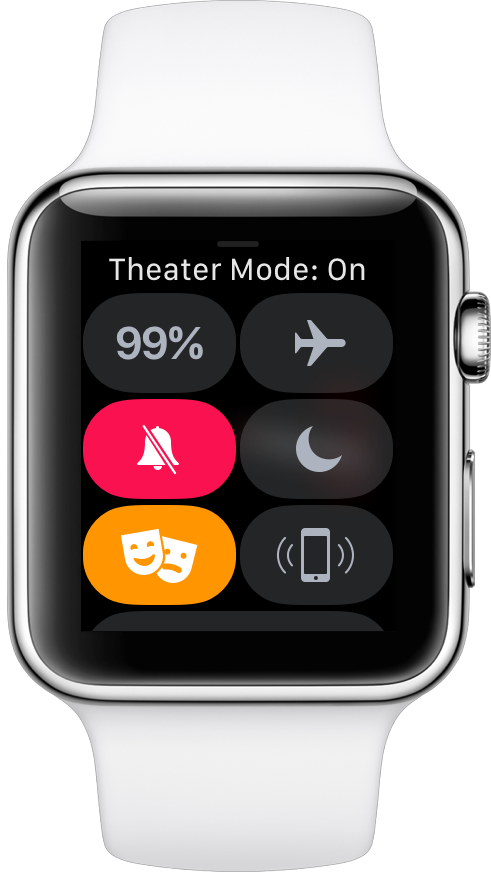 how to turn off theater mode on apple watch