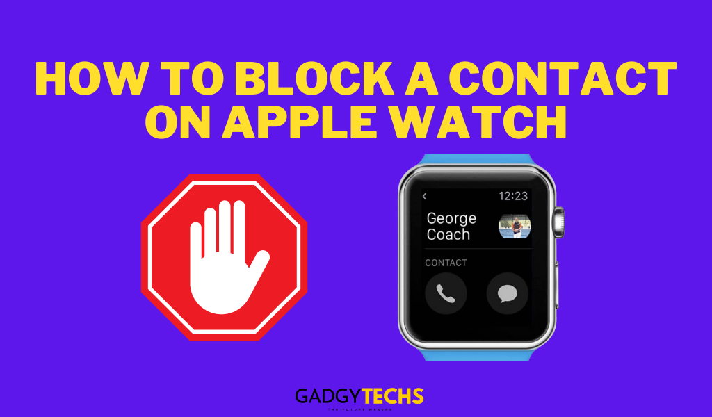 how to block a number on apple watch