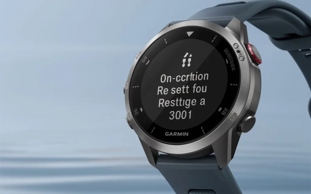 how to factory reset garmin watch