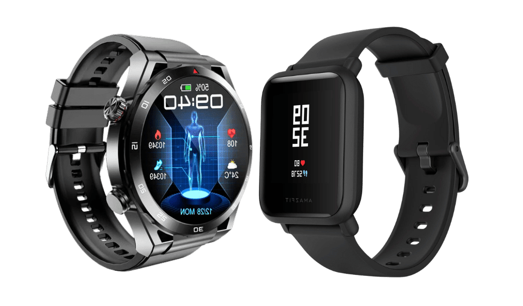 et450 smartwatch - comparing amazfit bip with ET450